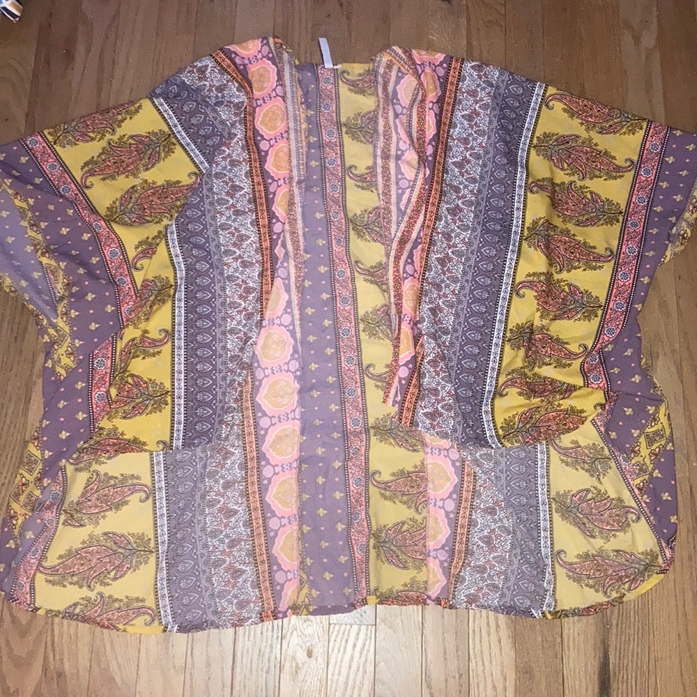 Silk cover up